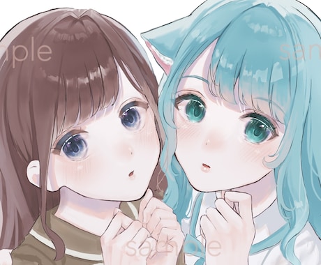 透明感のあるイラストお描きします イメージ1