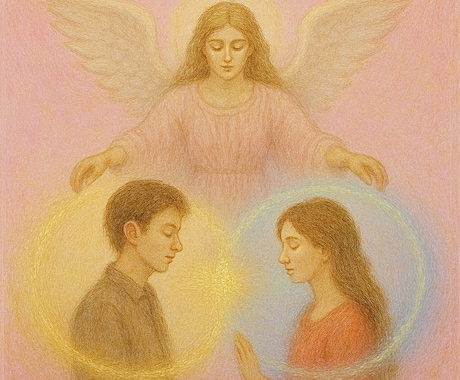 波動縁結び♡あなたとお相手の波動を結び合わせます 【波動調律】お2人の波動周波数を合わせ、お相手を振り向かせる イメージ1