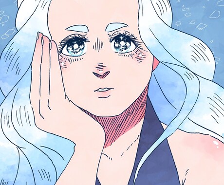 ポップで可愛いイラストやアイコンを描きます SNSなどのアイコンにどうぞ！似顔絵も対応出来ます イメージ2