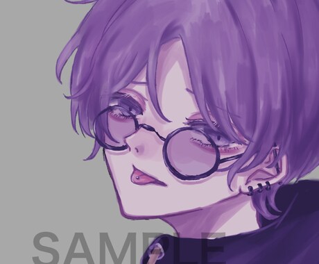 SNS等で使えるアイコン用イラスト描きます あなただけのオリジナルイラストを作りませんかU・ ̫・U イメージ1