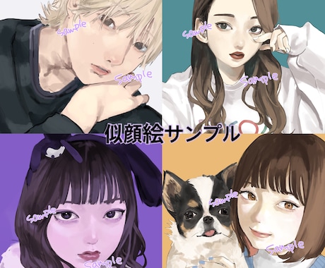 キャラクター･似顔絵アイコンを描きます 自分だけのSNSアイコンがほしい方へ イメージ2