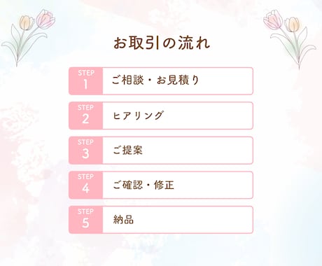 Canvaでパッと目を惹くチラシをお作りします 修正無制限×お手頃価格◎あなたの世界観をそのままカタチに！ イメージ2
