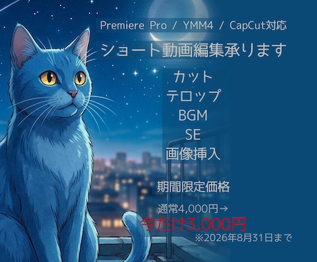 ショート動画編集承ります YouTubeショート / TikTok / リール対応 イメージ1
