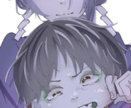 今風の絵柄で大正〜令和風イラスト描きます 明るいのにどこか儚さがあるそんな不思議な雰囲気の絵を描きます イメージ1