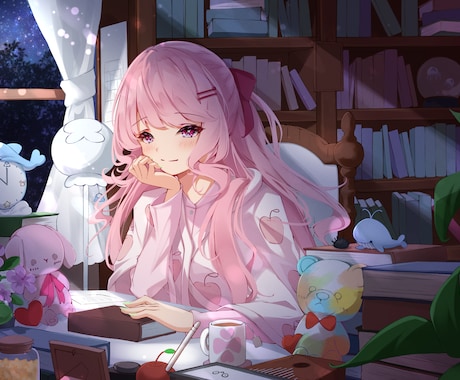 あなただけの可愛いイラストを描きます キービジュアル/動画のサムネイル/観賞用etc. イメージ1