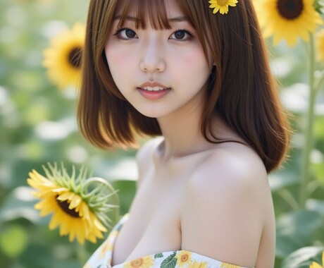 あなただけのオリジナルAI美女を作成します イメージ1