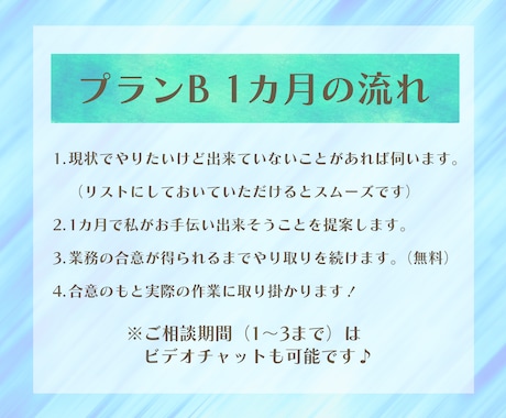 個人サロンの現状把握～改善提案、丸ごと引き受けます 【プランC】マネジメント経験のある私が貴サロンをお手伝い！ イメージ2