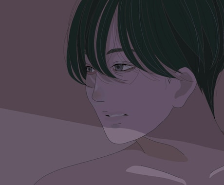 用途多数　ご希望のイラスト描きます 低コスト高クオリティ、エモい系お洒落な色遣いをお求めの方 イメージ2