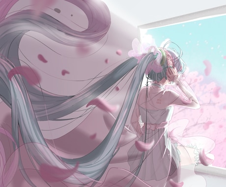 人物メインの1枚絵を描いてます 女の子と服を描くのが得意です！ イメージ2