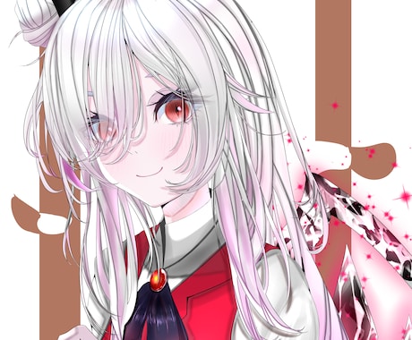 立ち絵やSNSアイコン等、イラスト制作承ります 1次創作、2次創作、Vtuber等OK！キャラデザもします！ イメージ2