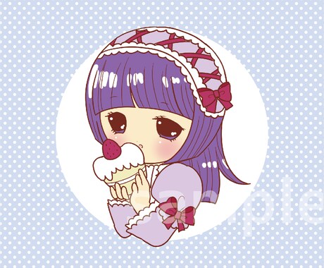 ユメカワ風イラスト・アイコン作成いたします SNS等で使えるユメカワ風イラスト イメージ2