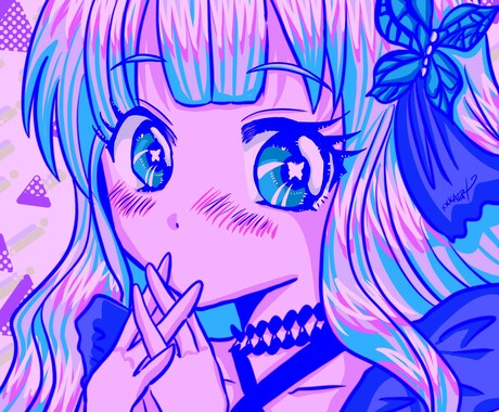 レトロポップなアイコンを描きます レトロポップなアイコンを、最短2日で納品まで♪ イメージ2