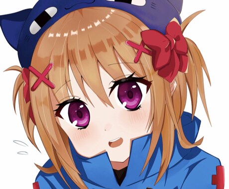 女の子のアイコンイラスト描きます アイコン用の可愛らしい女の子描きます！ イメージ1