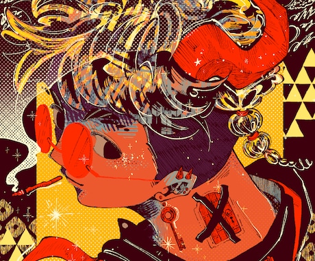 鮮やかな色合いで目を引くアイコン・イラスト描きます イメージ1