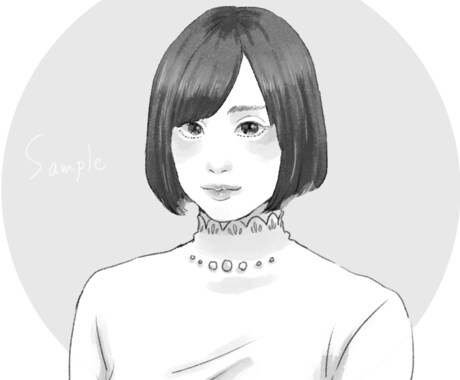 お好きなタッチで！SNS用似顔絵アイコンを描きます 【3名様限定モニター価格】可愛いアイコンが欲しいあなたへ！ イメージ2