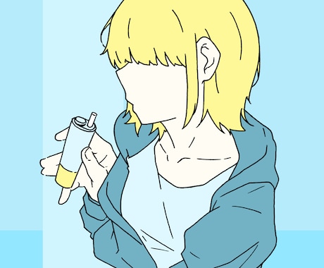 POPでエモい雰囲気のイラスト描きます アイコン、サムネ、プレゼントなど！ イメージ2