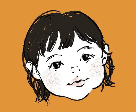 アイコンに使えるイラストを描きます