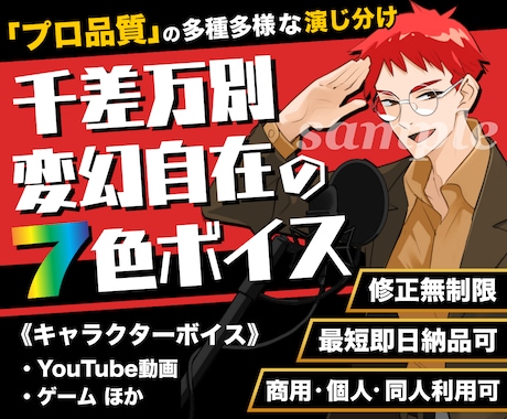 サムネで魅せる！ココナラ出品画像制作します 【4月限定価格】POPなデザイン、親しみやすいデザインが得意 イメージ2