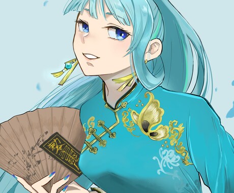 ご用途に合わせてイラスト制作致します SNS用アイコン、動画用、一枚絵、表紙、歌ってみたなど イメージ1