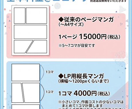 商用OK！わかりやすい！見やすい！漫画制作します 内容に合わせたタッチで制作いたします！ イメージ2