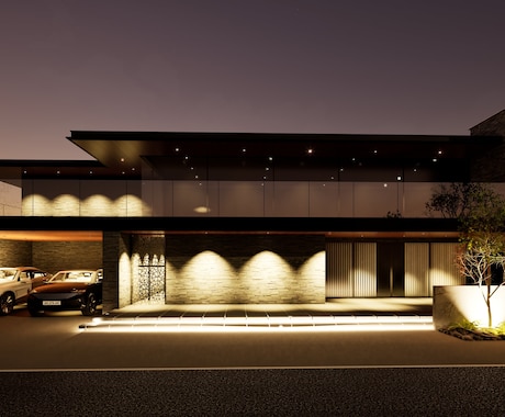 低価格で建築パースの外観CGを制作します 高品質な外観パースで魅力を引き出します！ イメージ2