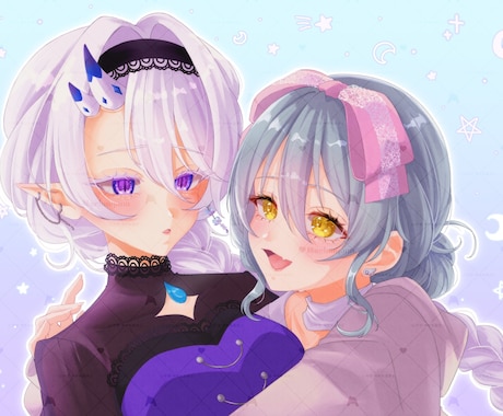 アイコン・胸上イラスト制作いたます イメージ1