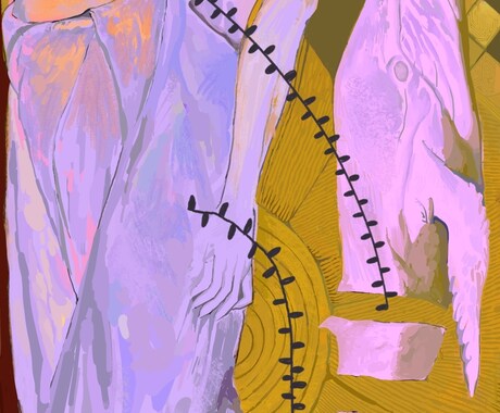 アール・ヌーヴォー風のイラストます アール・ヌーヴォーをデジタルイラストで イメージ2