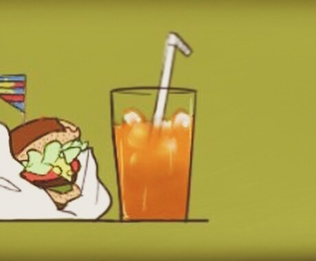 食べ物が好きな方必見になります 食べ物のイメージをイラストにしよう！ イメージ2