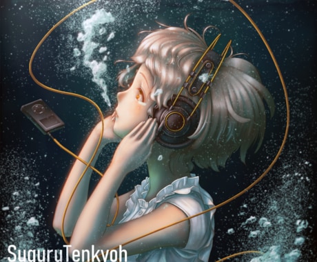 CDジャケットイラストを描きます 自分の作品にイラストが欲しいあなたに! イメージ2