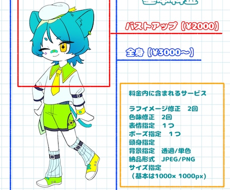 SDキャラ、ミニキャラ描きます 商用利用可能○立ち絵やアイコンにお使い頂けます！ イメージ2