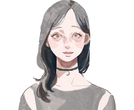 SNS等用の似顔絵制作します ご自身、またはパートナー、ペットとの絵が欲しい方へ イメージ1