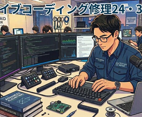 バイブコーディングで動かないアプリ修理します バイブコーディング修理24・365 イメージ1