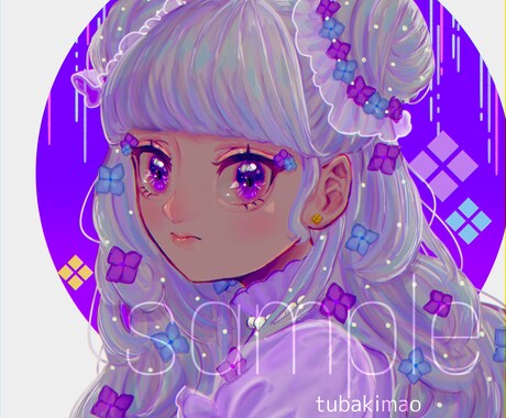 カワイイ系アイコンやイラスト描きます 女の子やかわいい男の子どうですか イメージ1