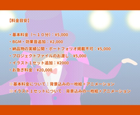 イラスト込み！ポップでかわいいMVを制作します かわいいからクールまで幅広いジャンルに対応します！ イメージ2