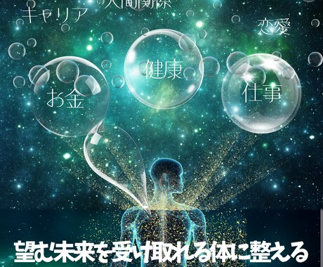 お金・仕事・人間関係等、運気upをサポートします 〜「Healy」で、望む未来を受け取れる器(心身)づくり イメージ1