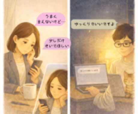 人間関係の悩み、チャットで何回でもお聴きします 人間関係❗️仕事がつらい❗️もう限界❗️その悩み受けとめます イメージ2