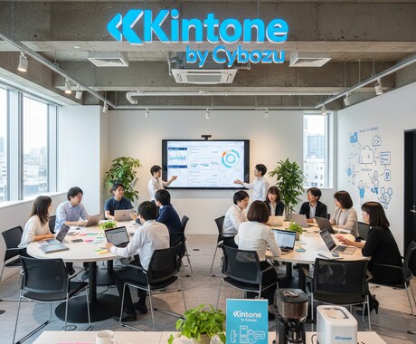 kintoneアプリを作ります アプリを使用する側の立場に寄り添ったアプリを作成致します。 イメージ1