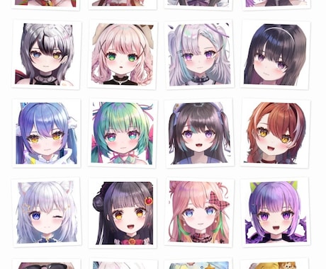 可動域豊かで唯一無二なVtuberをお創りします 体XYZカスタム可能な理想のお姿を可愛くお届けしたいです イメージ2