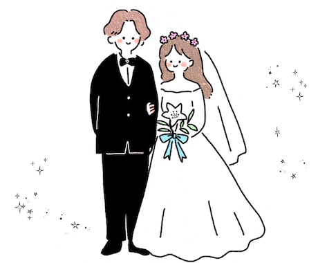 ウェルカムボード＆結婚式イラスト制作します イメージ1