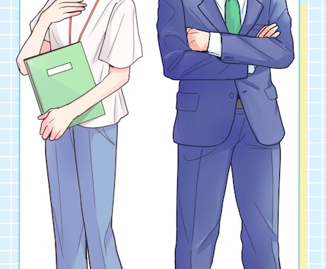 図解、立ち絵、ミニキャラなど商用イラスト描きます Web、チラシ等でご使用頂けます。印刷用データもお渡し可能！ イメージ2
