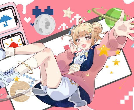 商用OK！CDジャケット、MVイラスト描きます 楽曲に合わせたイメージを作成します イメージ1