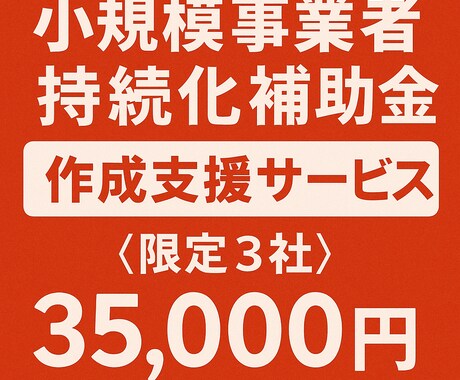 小規模事業者持続化補助金の申請をサポートします 補助金に精通した中小企業診断士が担当します イメージ1