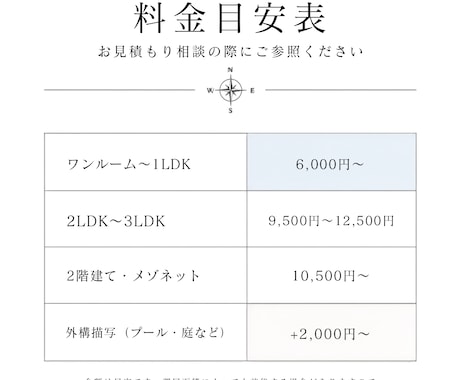 高級感あるミニマル【間取り図イラスト】作成します 民泊・高級ヴィラ・デザイナーズ物件｜モノクロ細線で魅せる図面 イメージ2