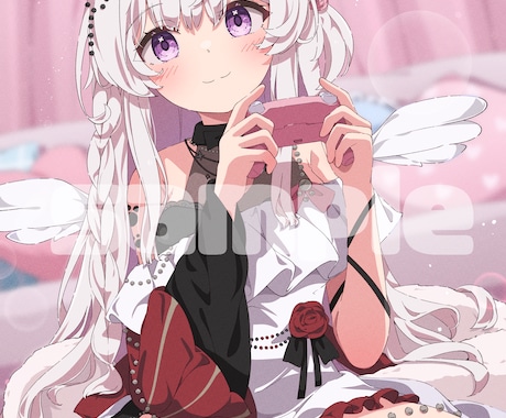 配信サムネ、歌みた、アイコンなんでも描きます 可愛く、元気なキャラクターに仕上げます！ イメージ2