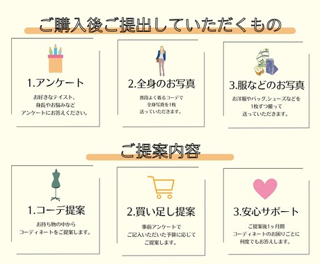 5名様限定＊甘辛コーデと買足しアイテムご提案します 7万人接客した元アパレル店長がクローゼットを最適化します イメージ2