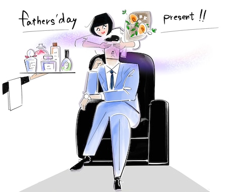 女性向けブランドに映える洗練イラスト制作します オシャレで高見え　ブランドの世界観を整え目を引こう イメージ2