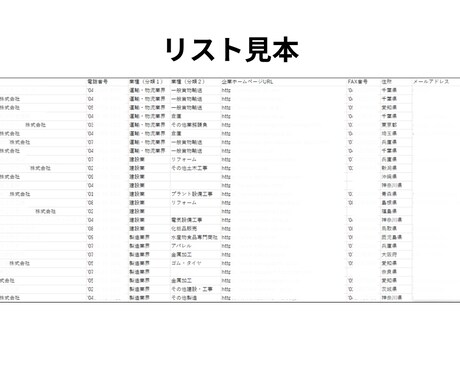高精度な営業リストを迅速に提供します BtoB向け法人営業リスト｜建設・製造・運送業に特化！ イメージ2