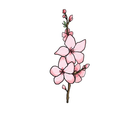 お花のイラスト描きます あなたのお気に入りの花のイラストを描きます！ イメージ2