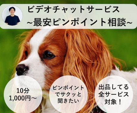 リピーター限定！ピンポイント相談受けます 「10分だけでもOK。1,000円から対応可能」 イメージ1