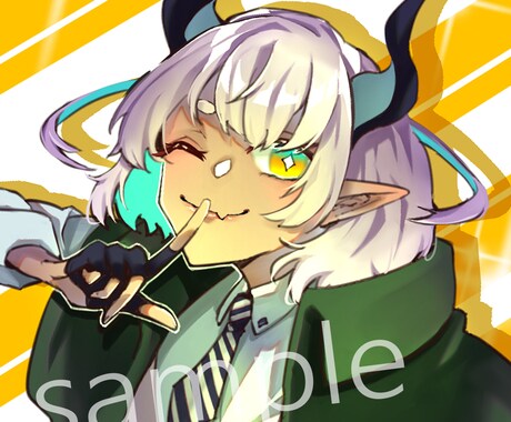 アイコン・一枚絵・立ち絵・サムネ等イラスト描きます SNS・ブログ・観賞用など◆お気軽にご相談ください イメージ1